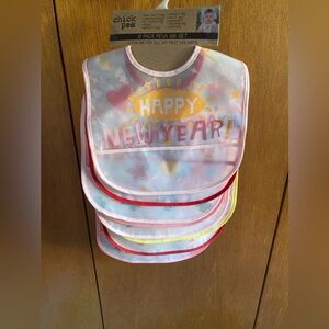 Chick Pea 10 Holiday Bibs NWT